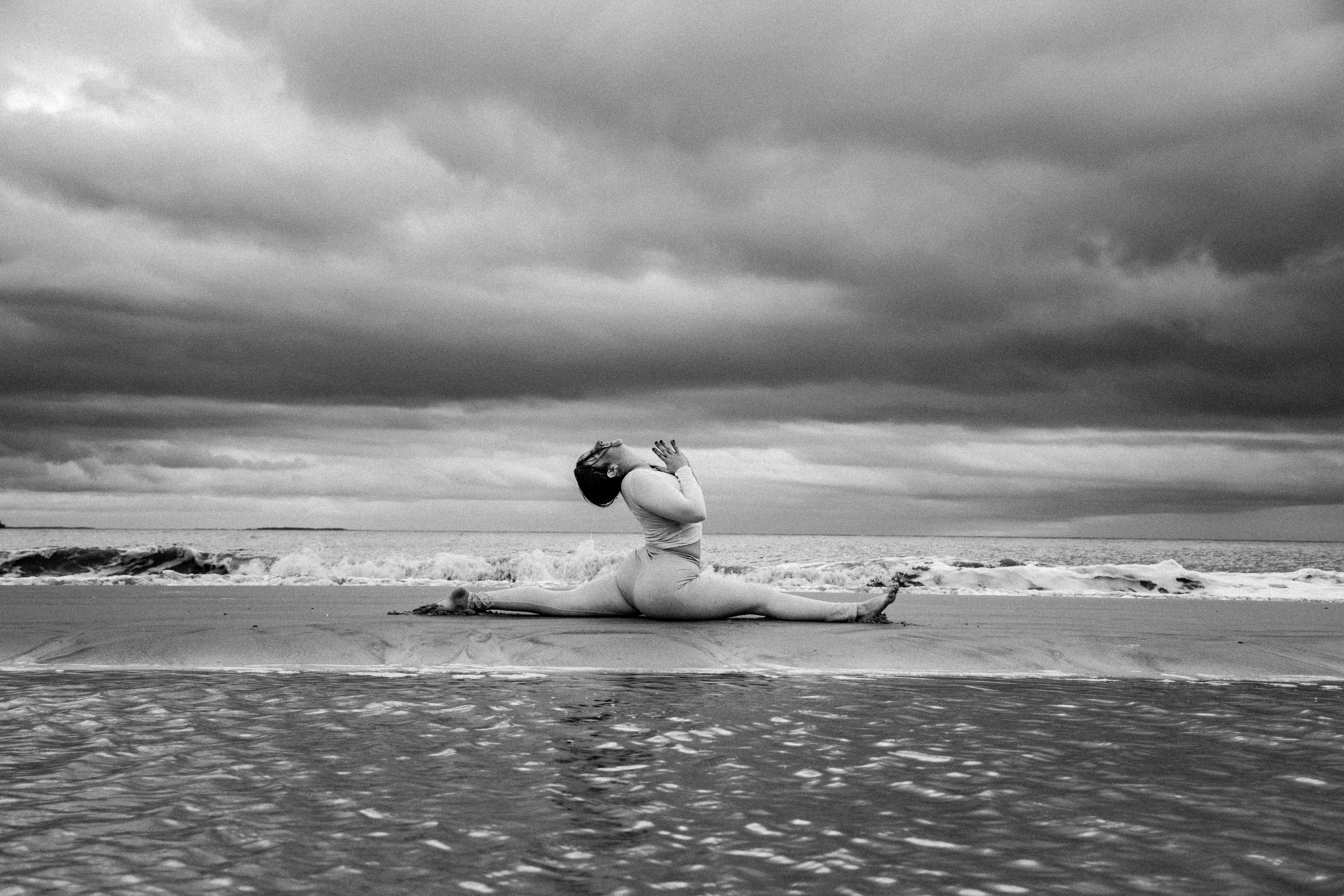 Woman meditating